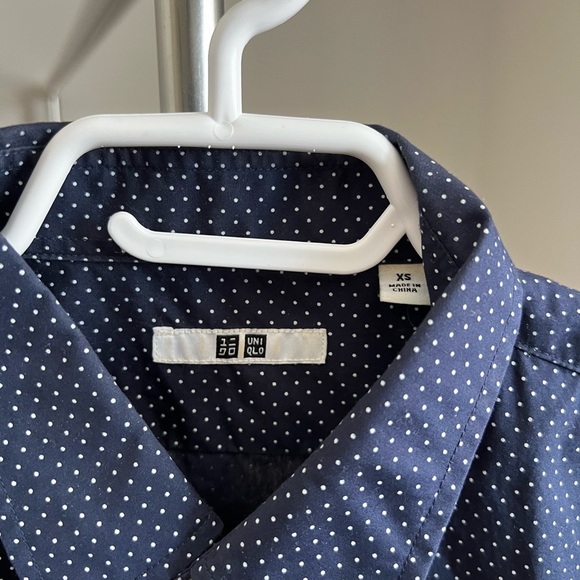 Uniqlo Navy Button Down - Picture 2 of 4